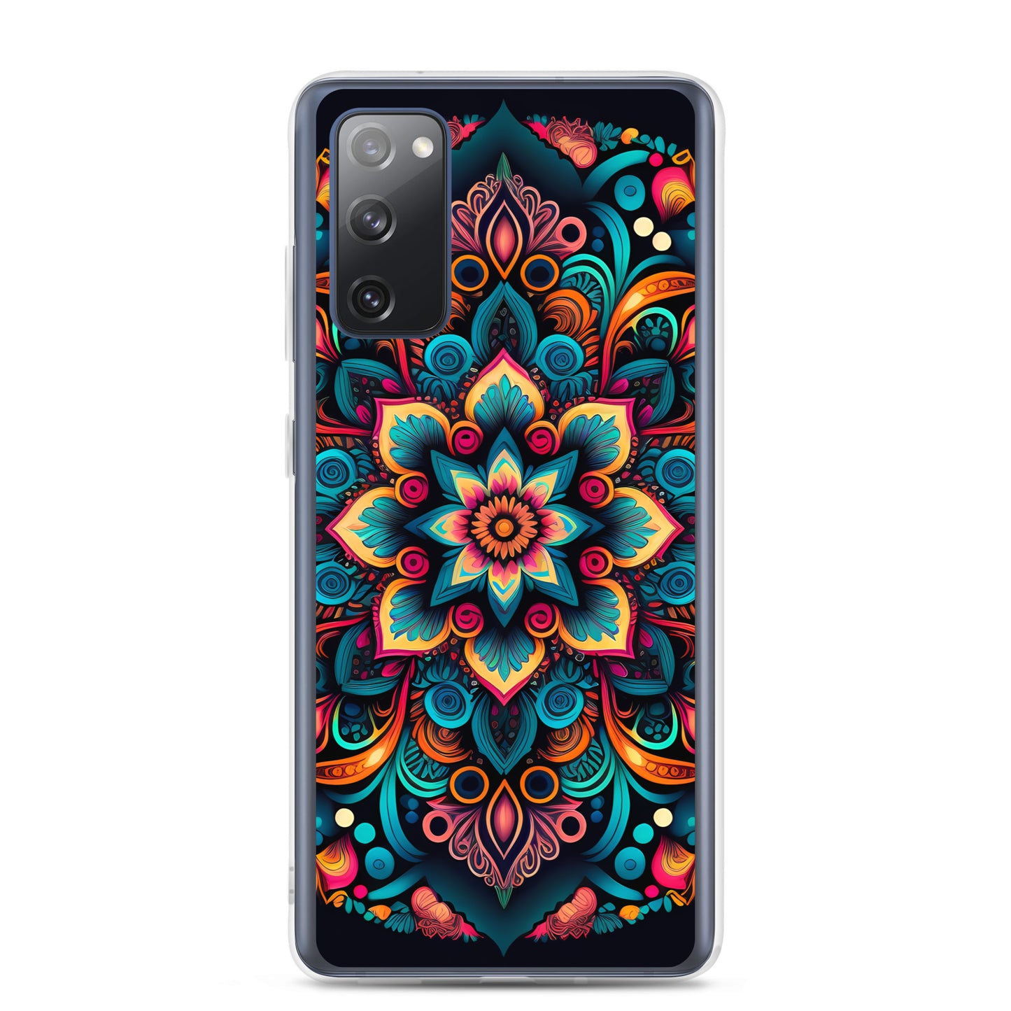 Samsung Case - Neon Mandala