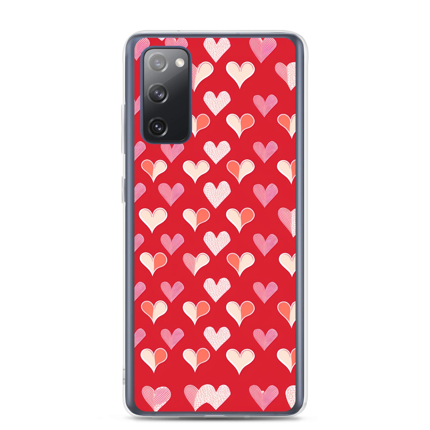 Samsung Case - Red and Pink Hearts