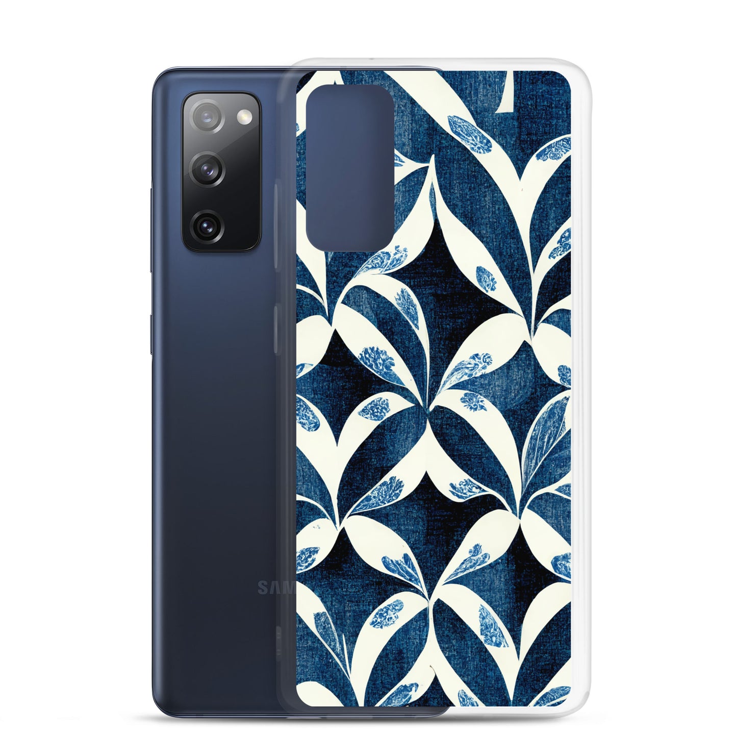 Samsung Case - Blue Leaf