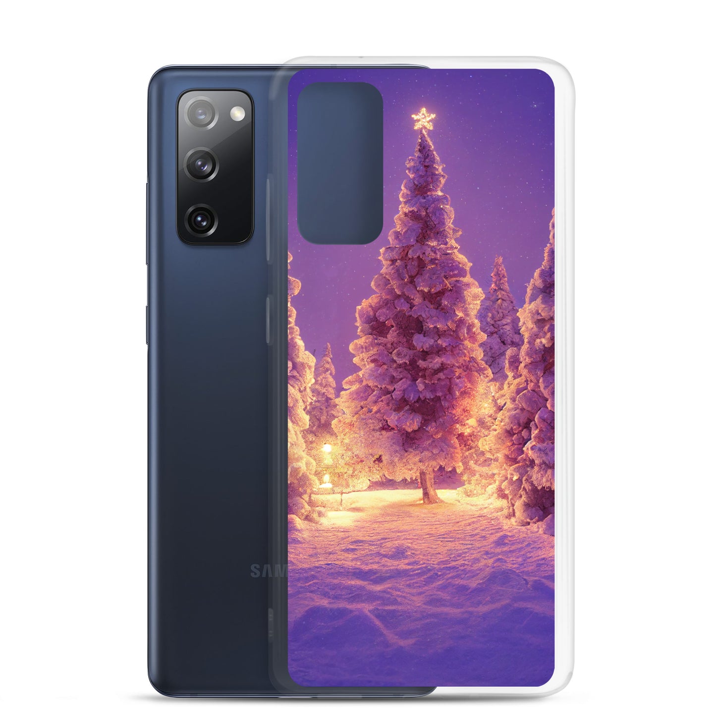 Samsung Case - Snowy Christmas Tree