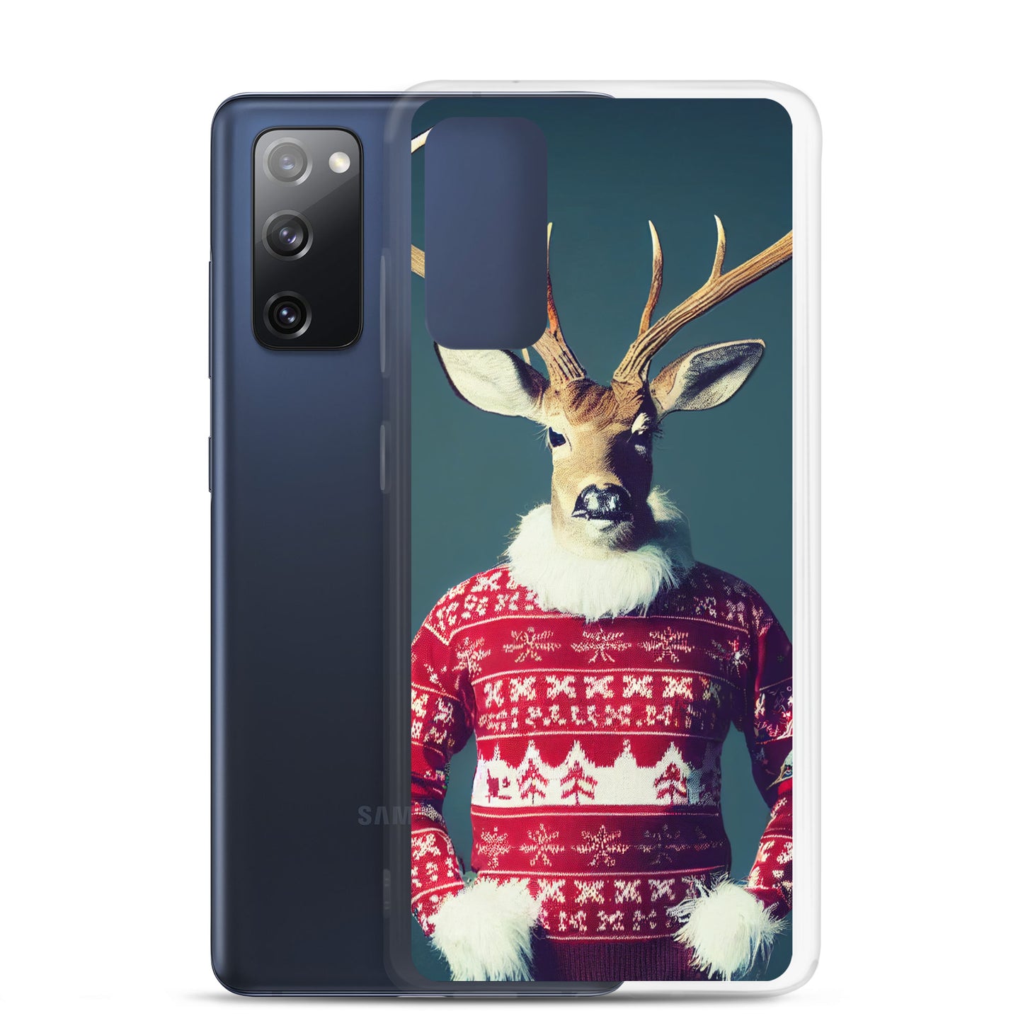 Samsung Case - Deer Christmas Sweater
