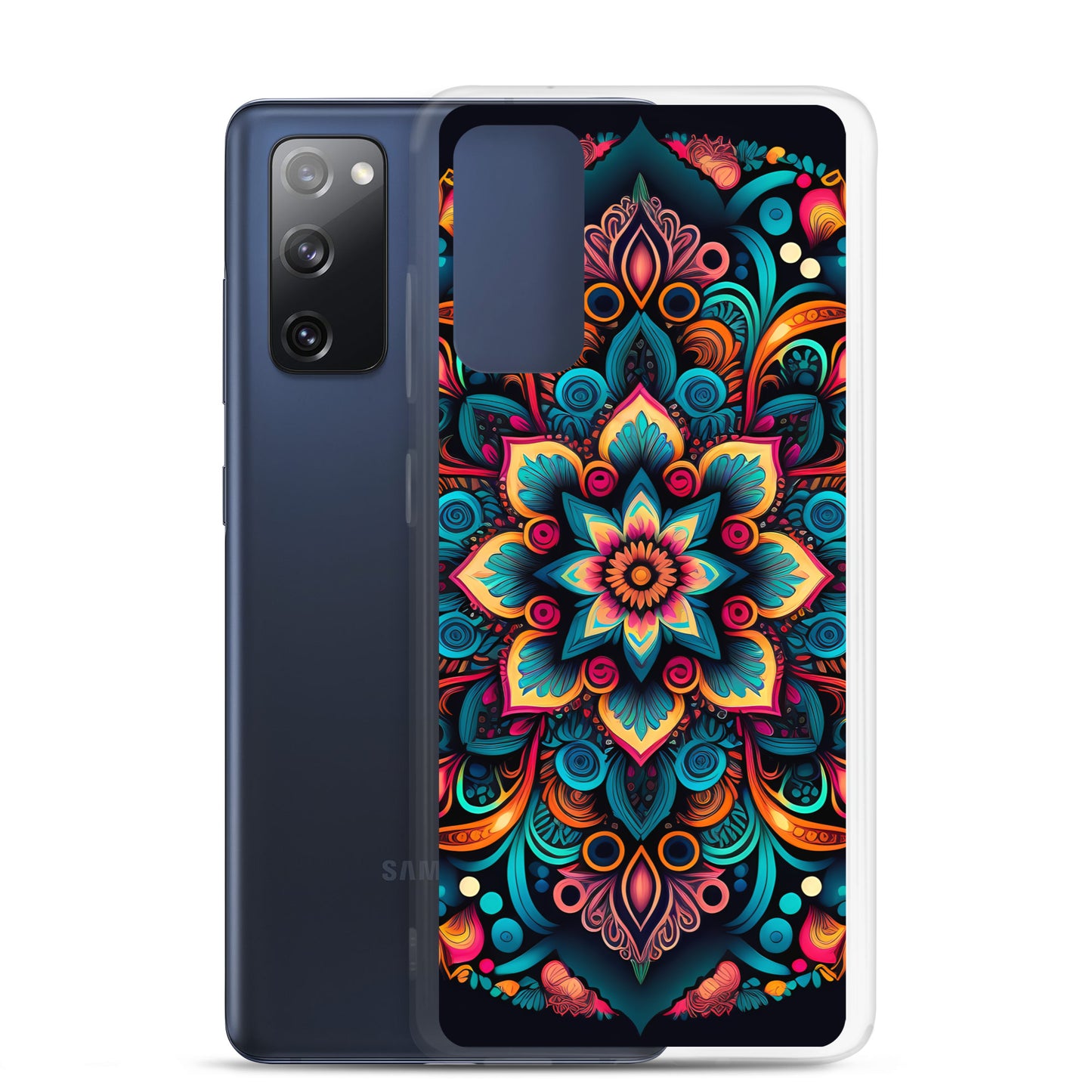 Samsung Case - Neon Mandala