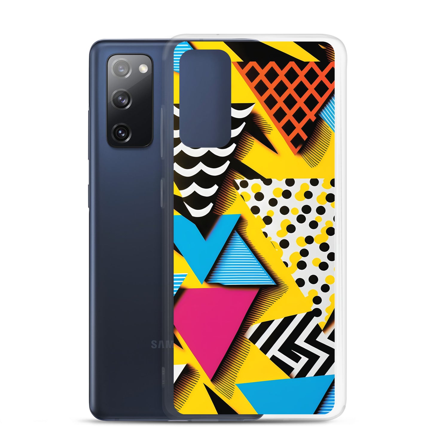 Samsung Case - Bright 80s Pattern
