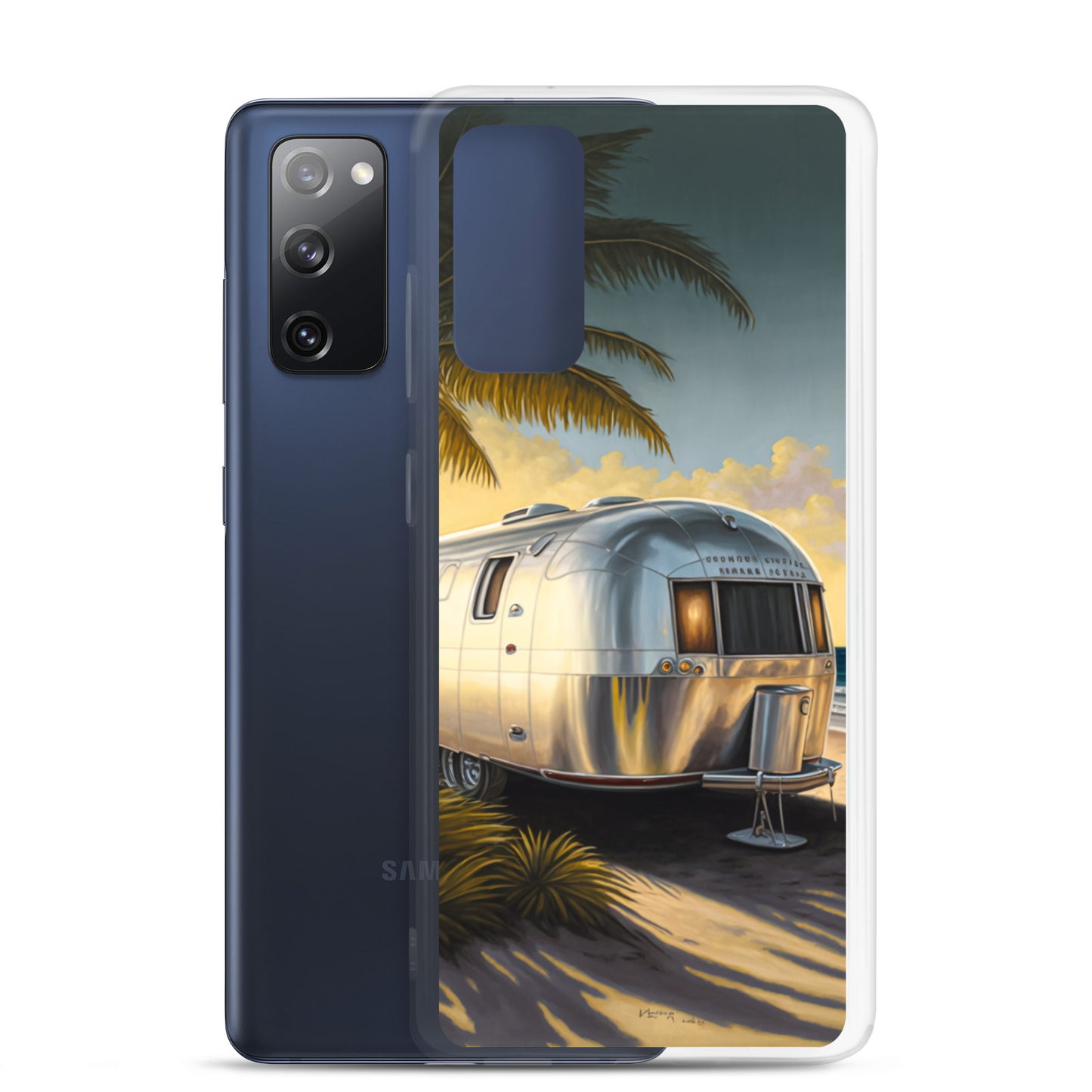 Samsung Case - Chrome Beach Camper