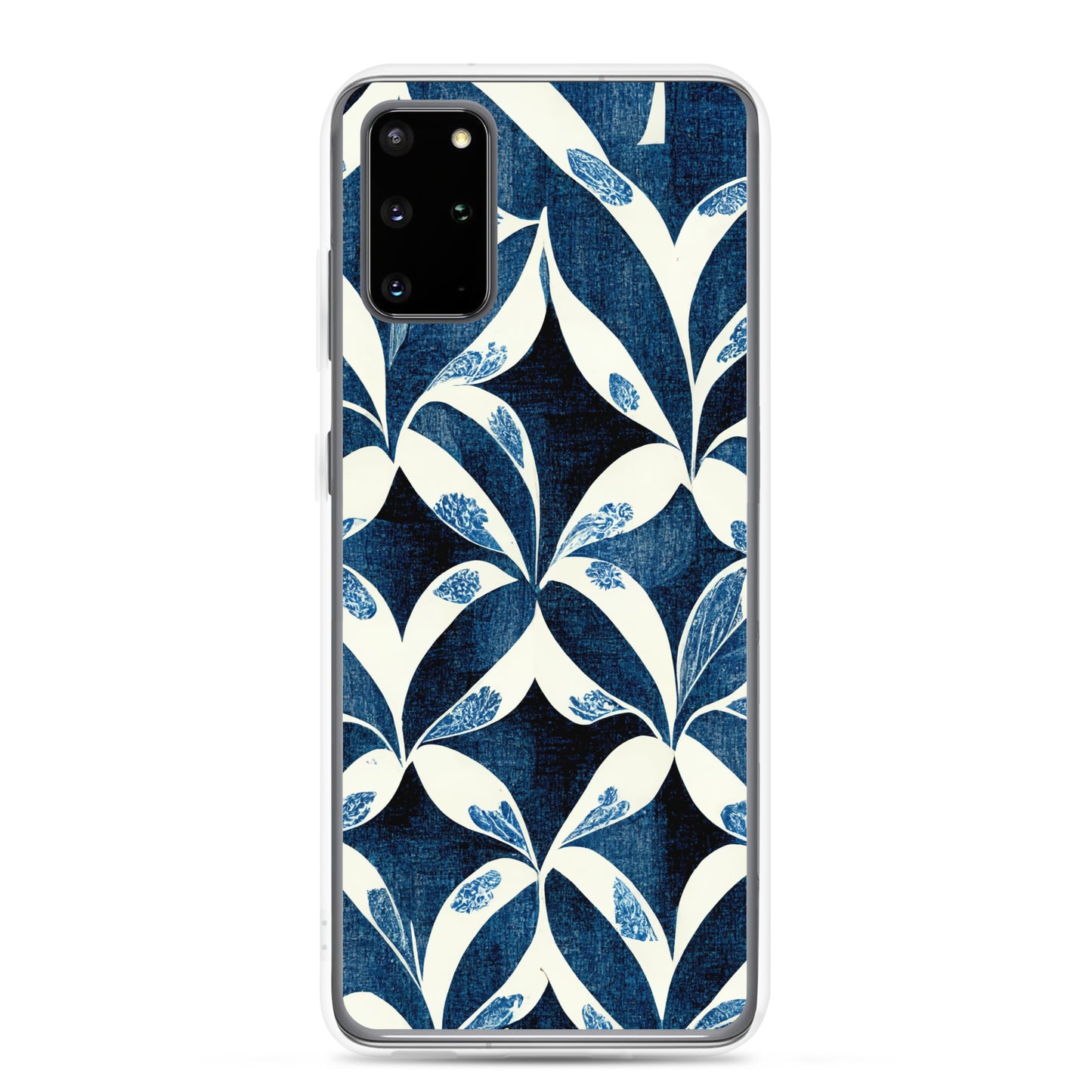 Samsung Case - Blue Leaf