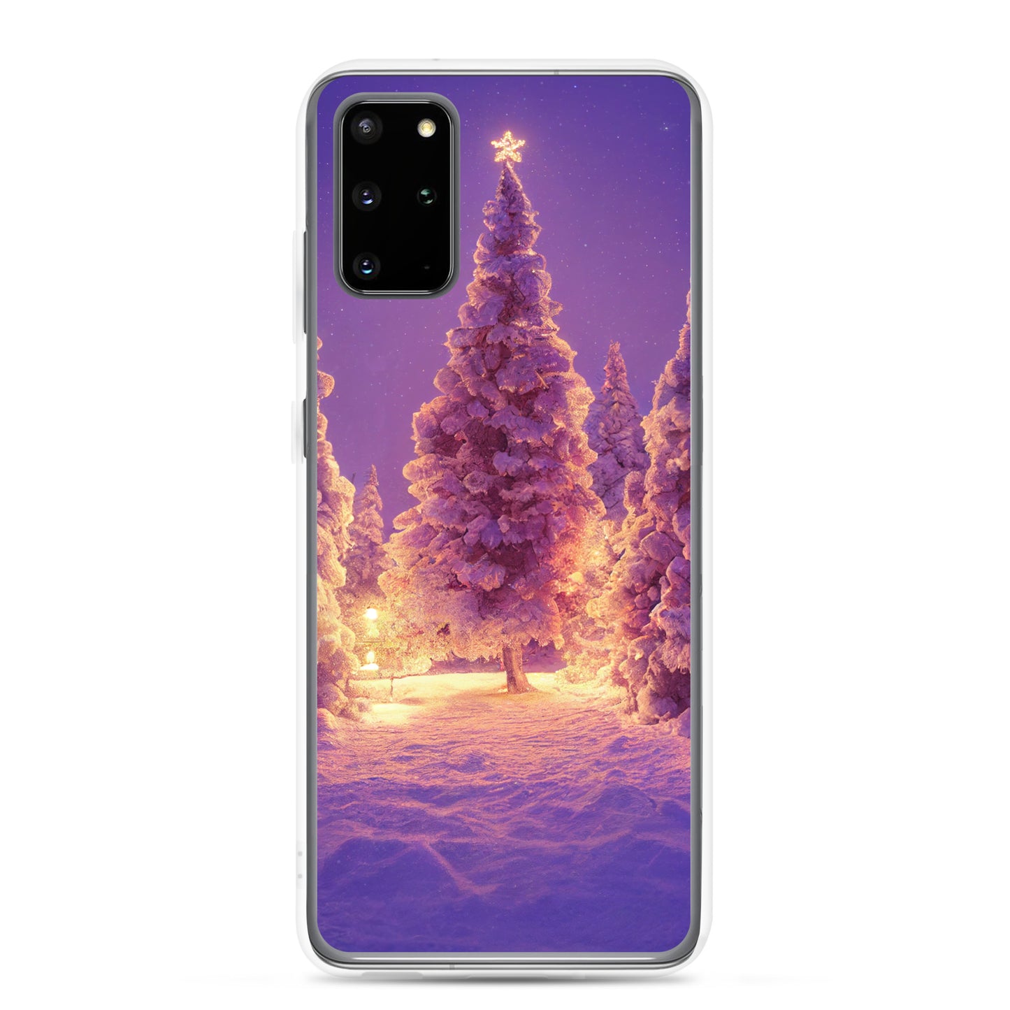 Samsung Case - Snowy Christmas Tree
