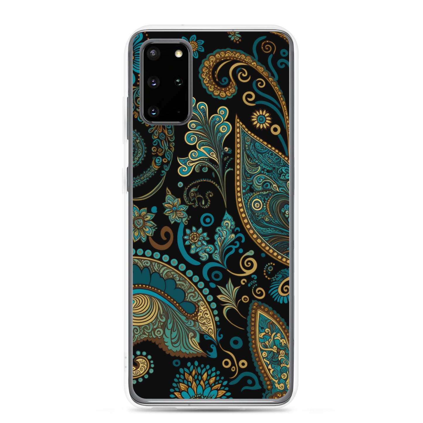 Samsung Case - Turquoise Paisley