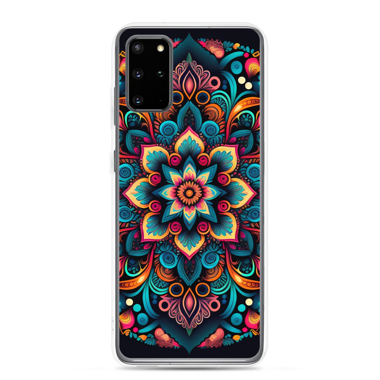 Samsung Case - Neon Mandala