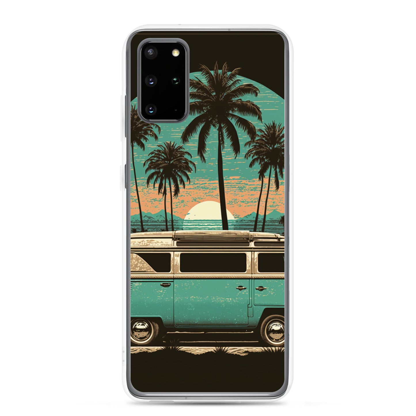 Samsung Case - Teal Beach Camper