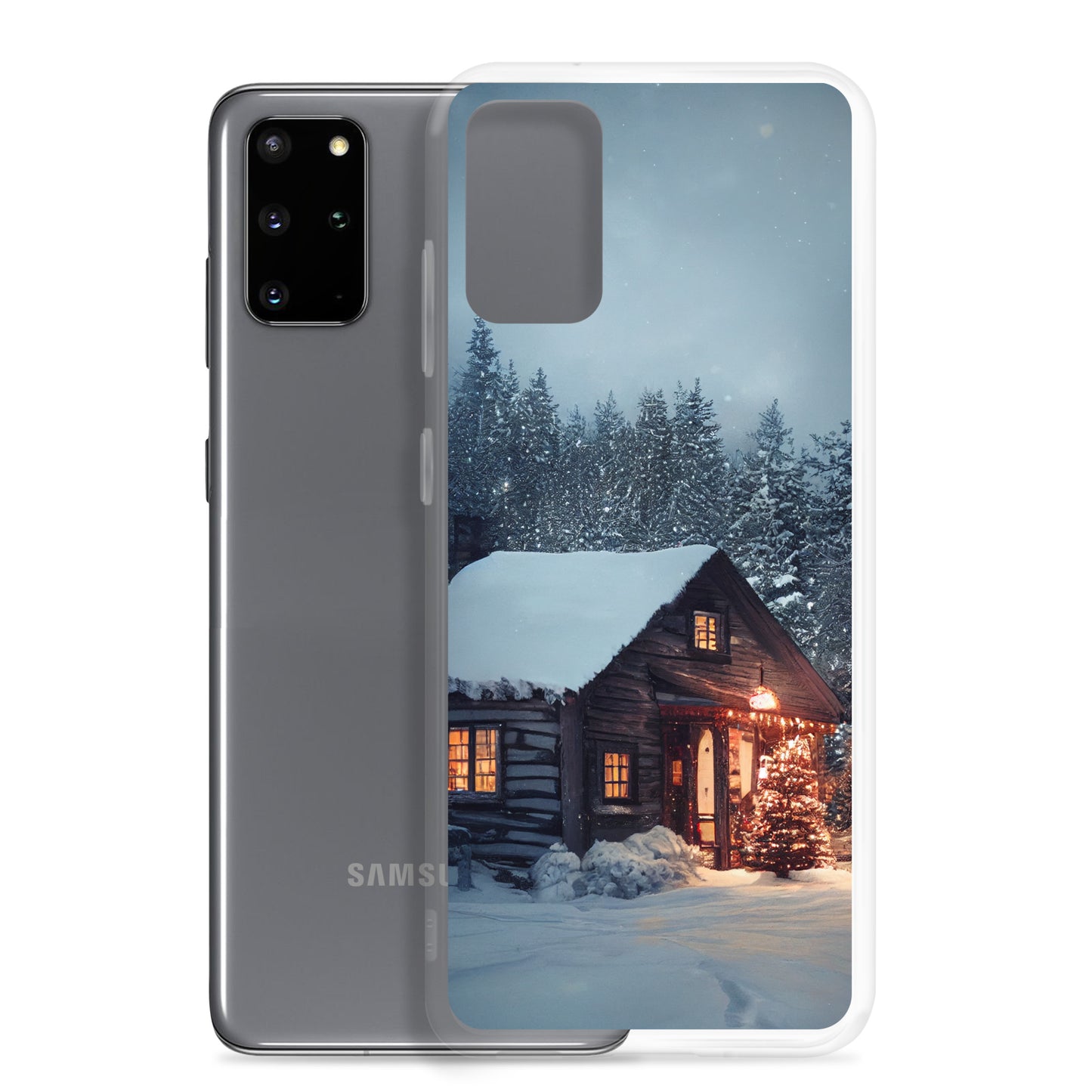 Samsung Case - Christmas Cabin