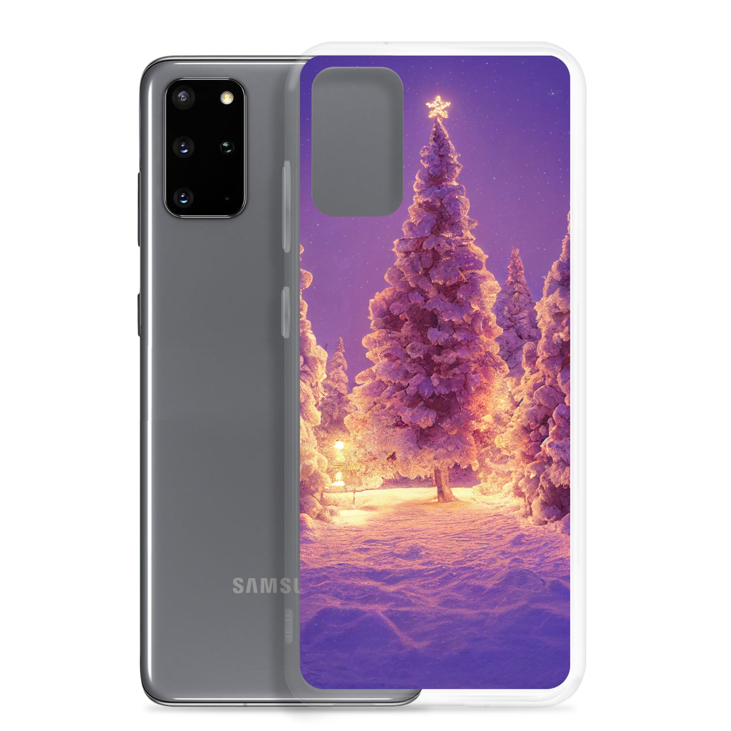 Samsung Case - Snowy Christmas Tree