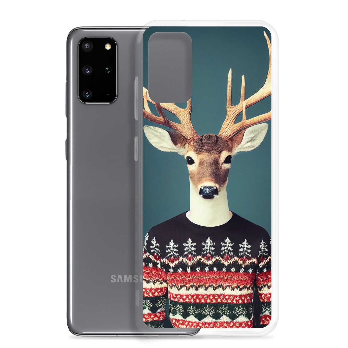 Samsung Case - Christmas Sweater Deer