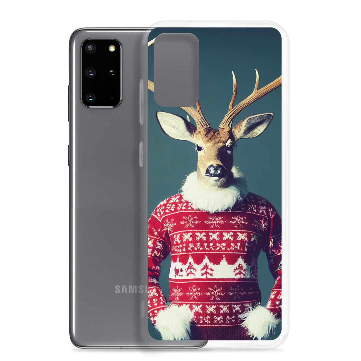 Samsung Case - Deer Christmas Sweater
