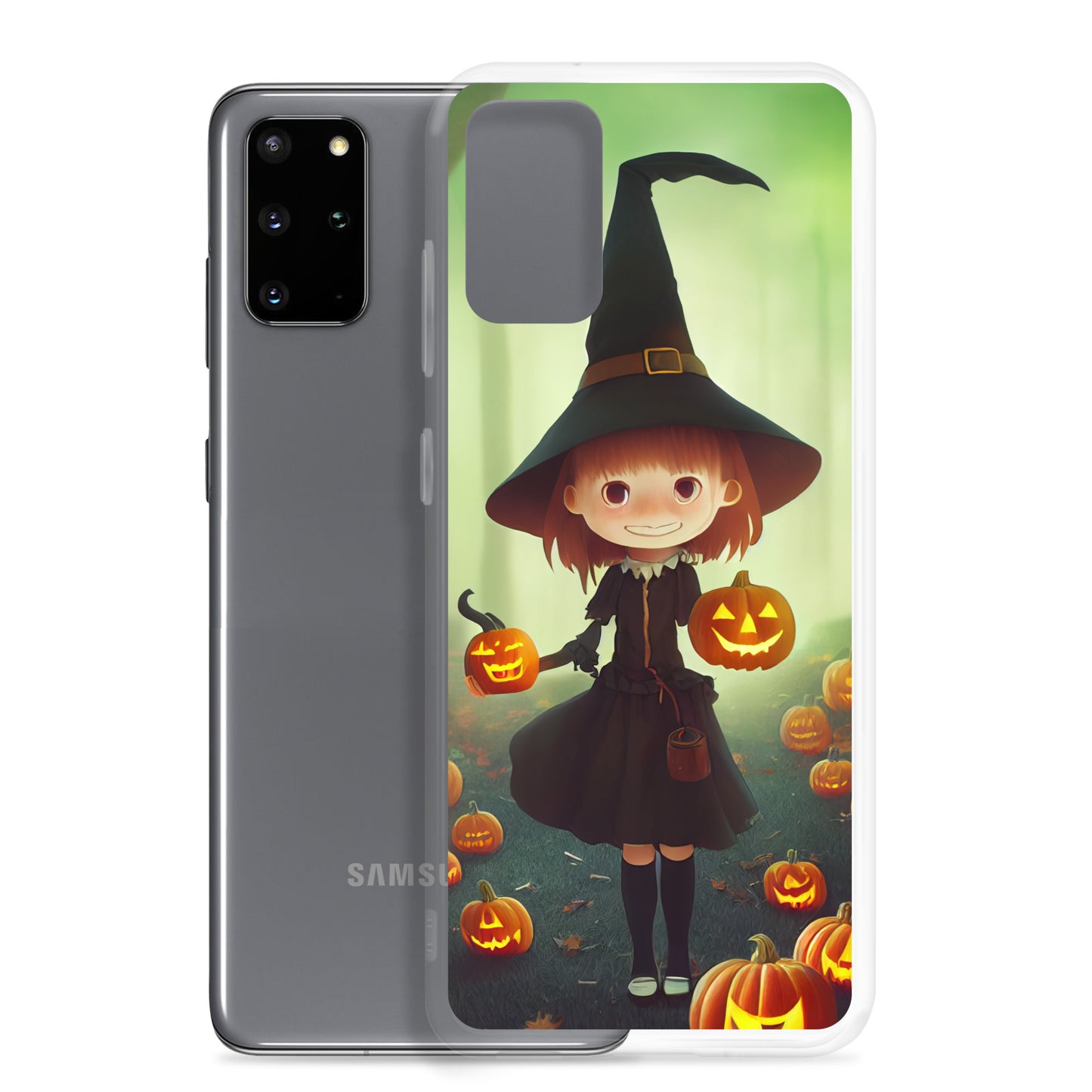 Samsung Case - Cute Anime Halloween Witch
