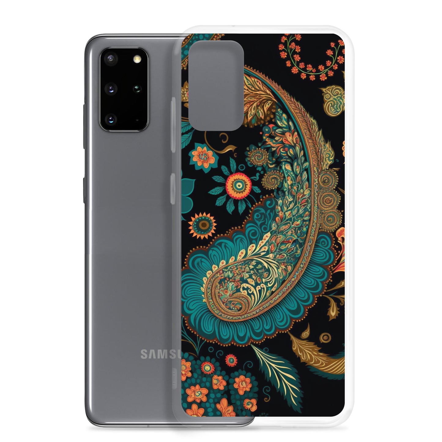 Samsung Case - Paisley Feather
