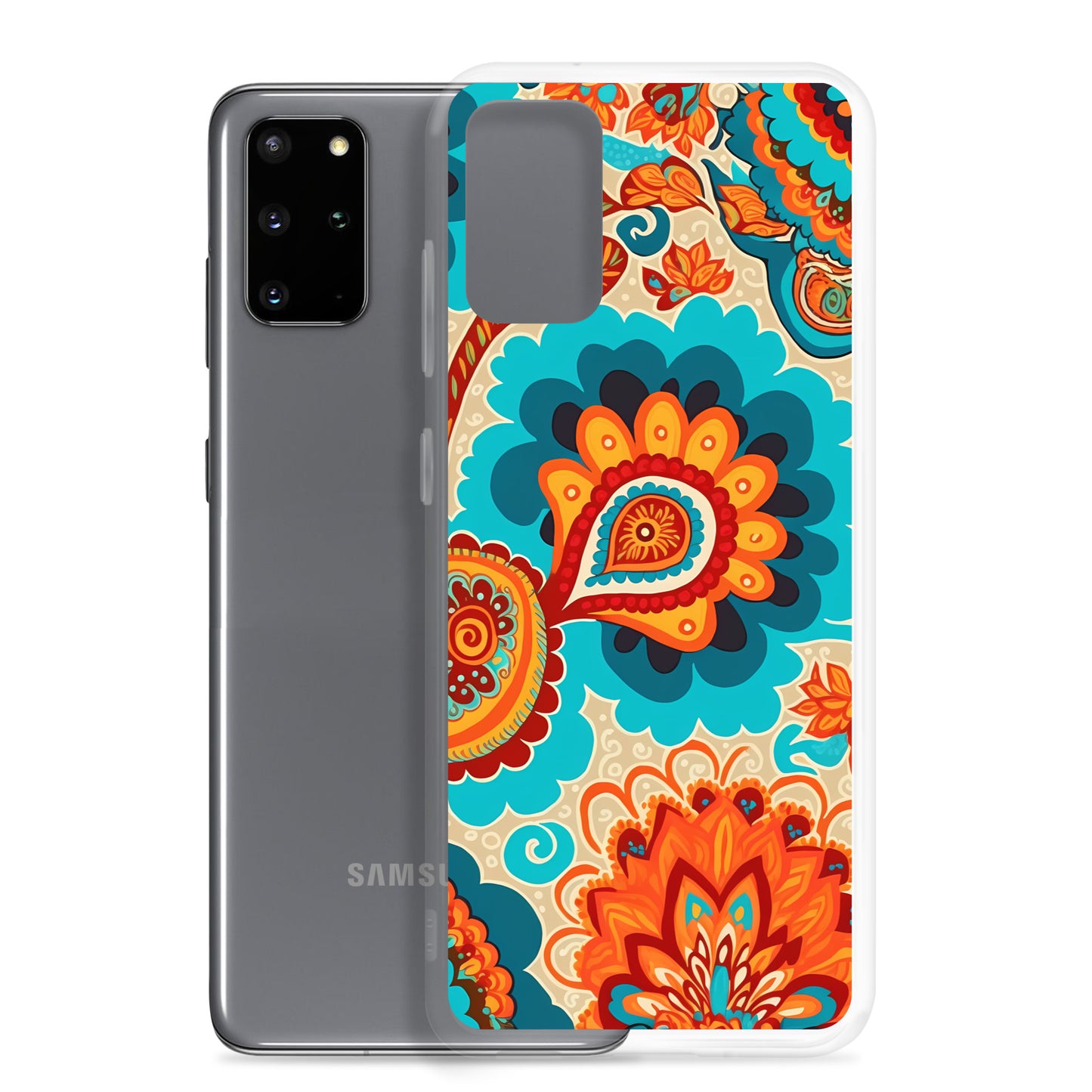 Samsung Case - Burst of Paisley