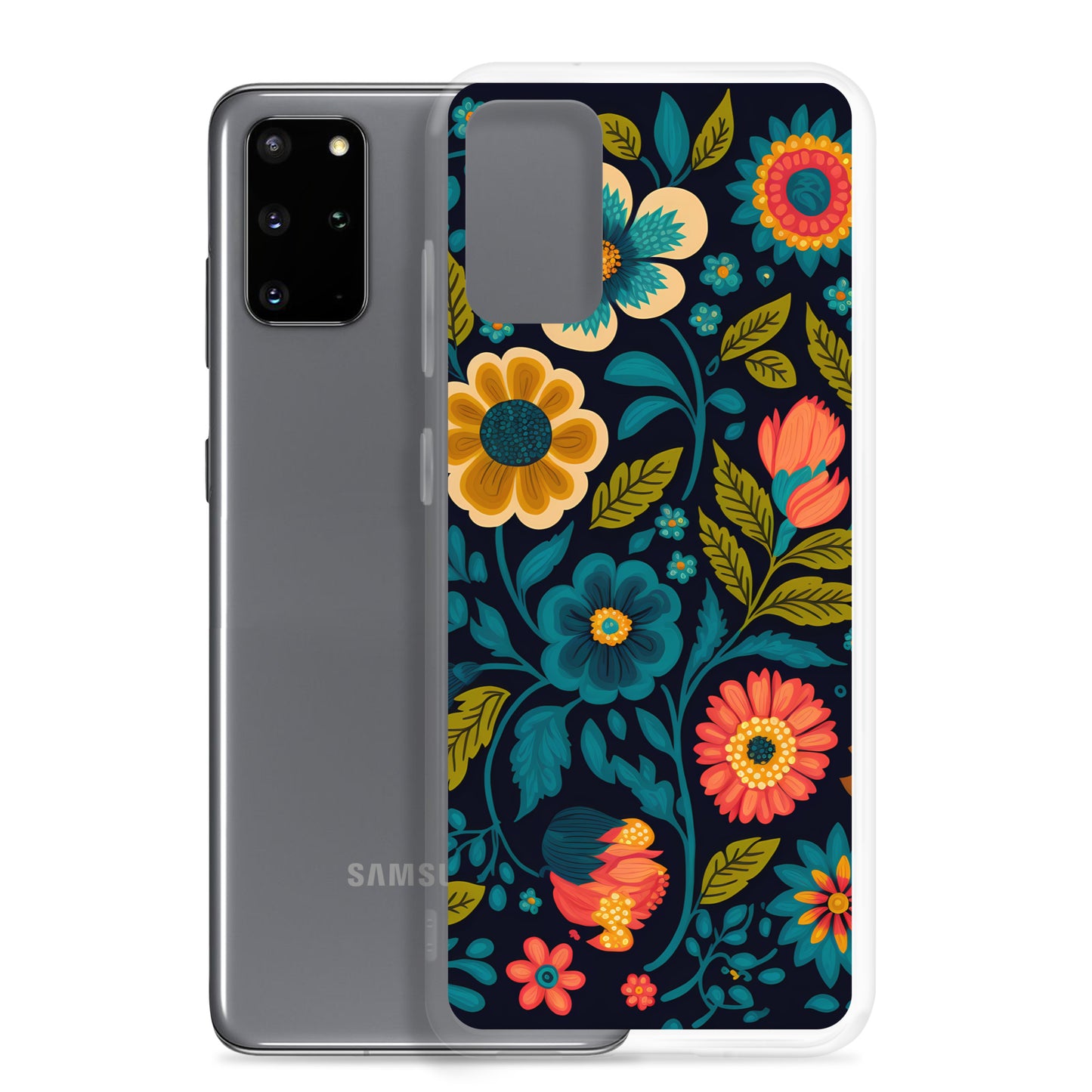 Samsung Case - Bright Mixed Blossoms