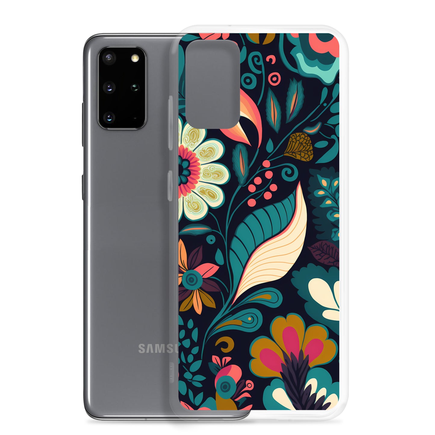 Samsung Case - Neon Floral