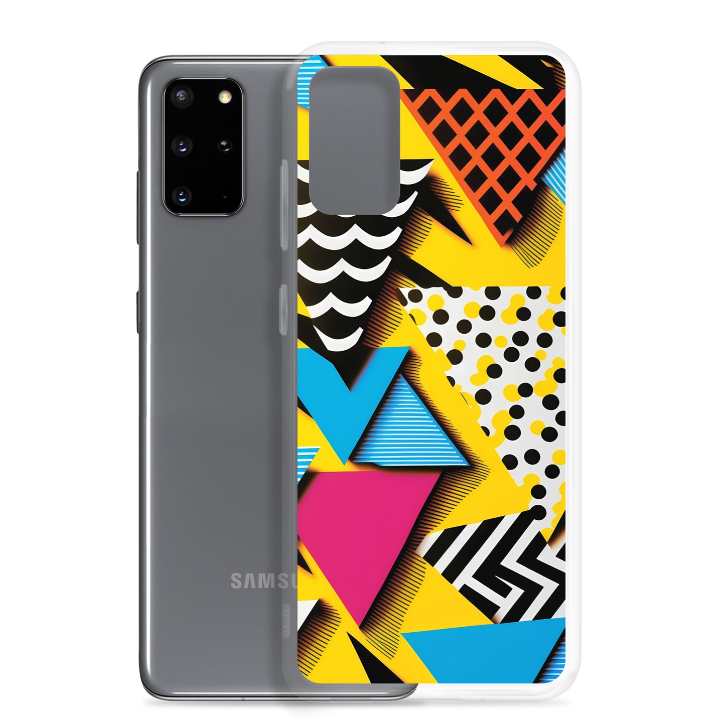 Samsung Case - Bright 80s Pattern