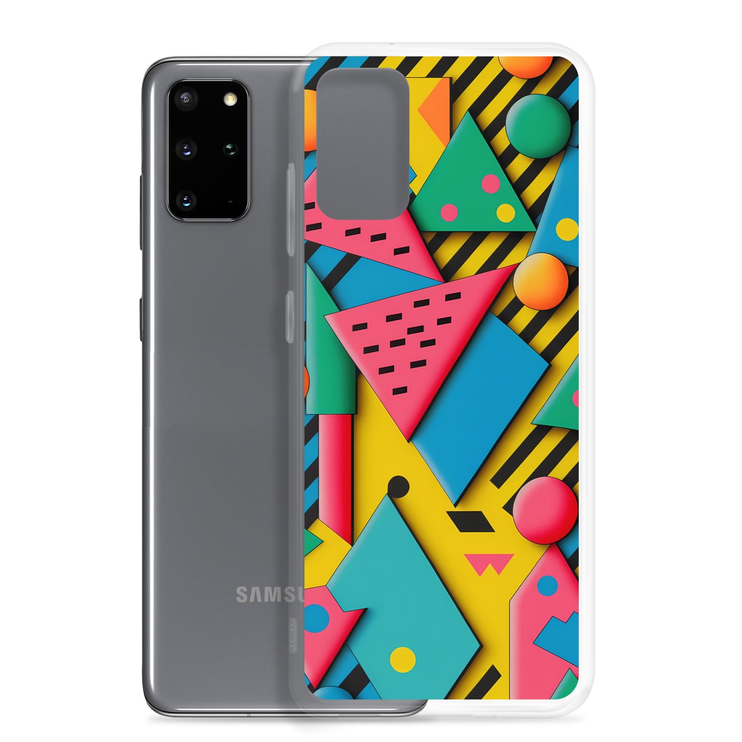 Samsung Case - 80s Dimensional Shapes