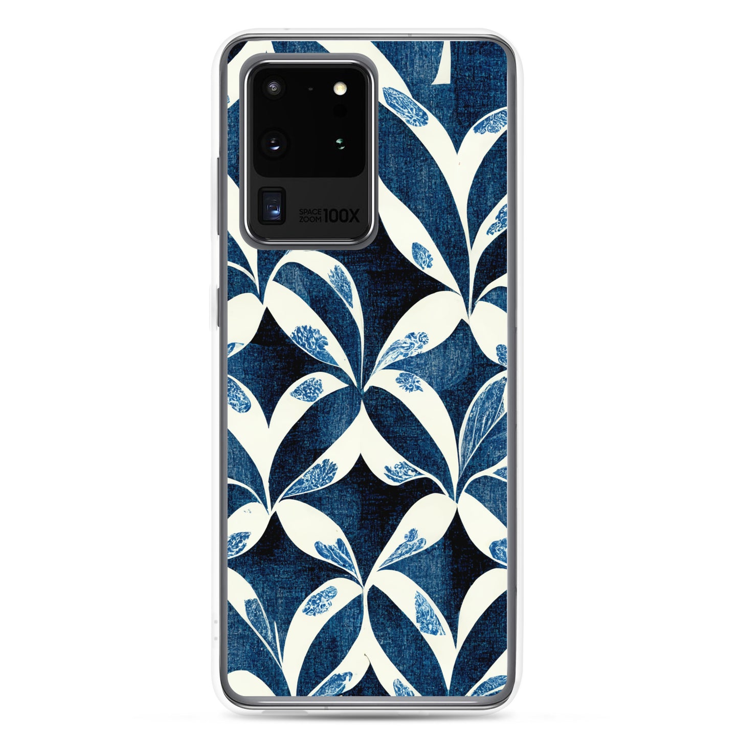 Samsung Case - Blue Leaf