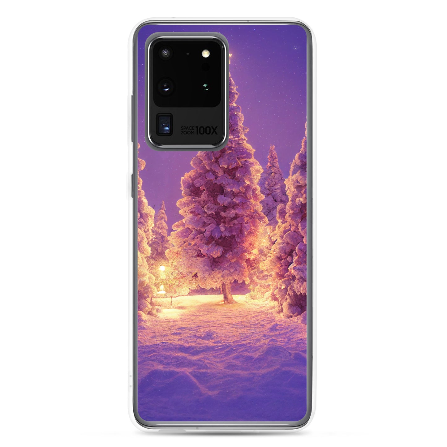 Samsung Case - Snowy Christmas Tree