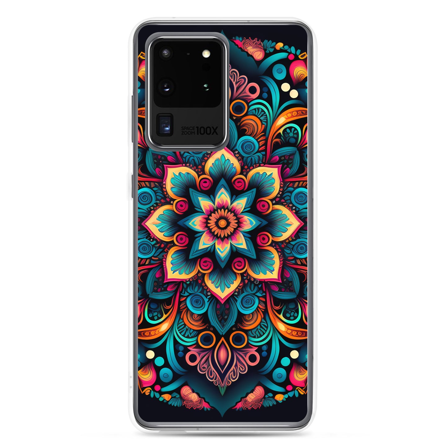 Samsung Case - Neon Mandala