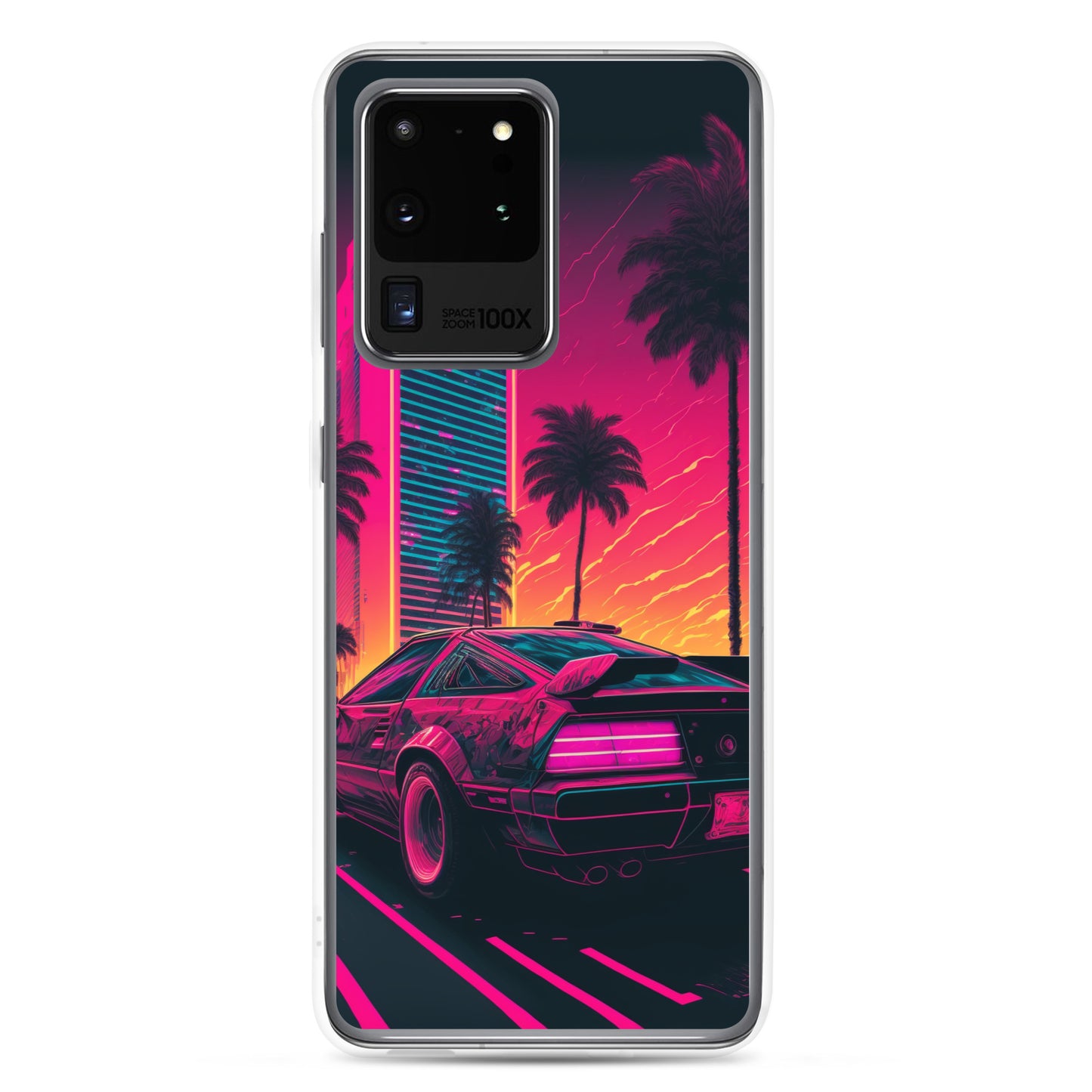 Samsung Case - Synthwave City Streets