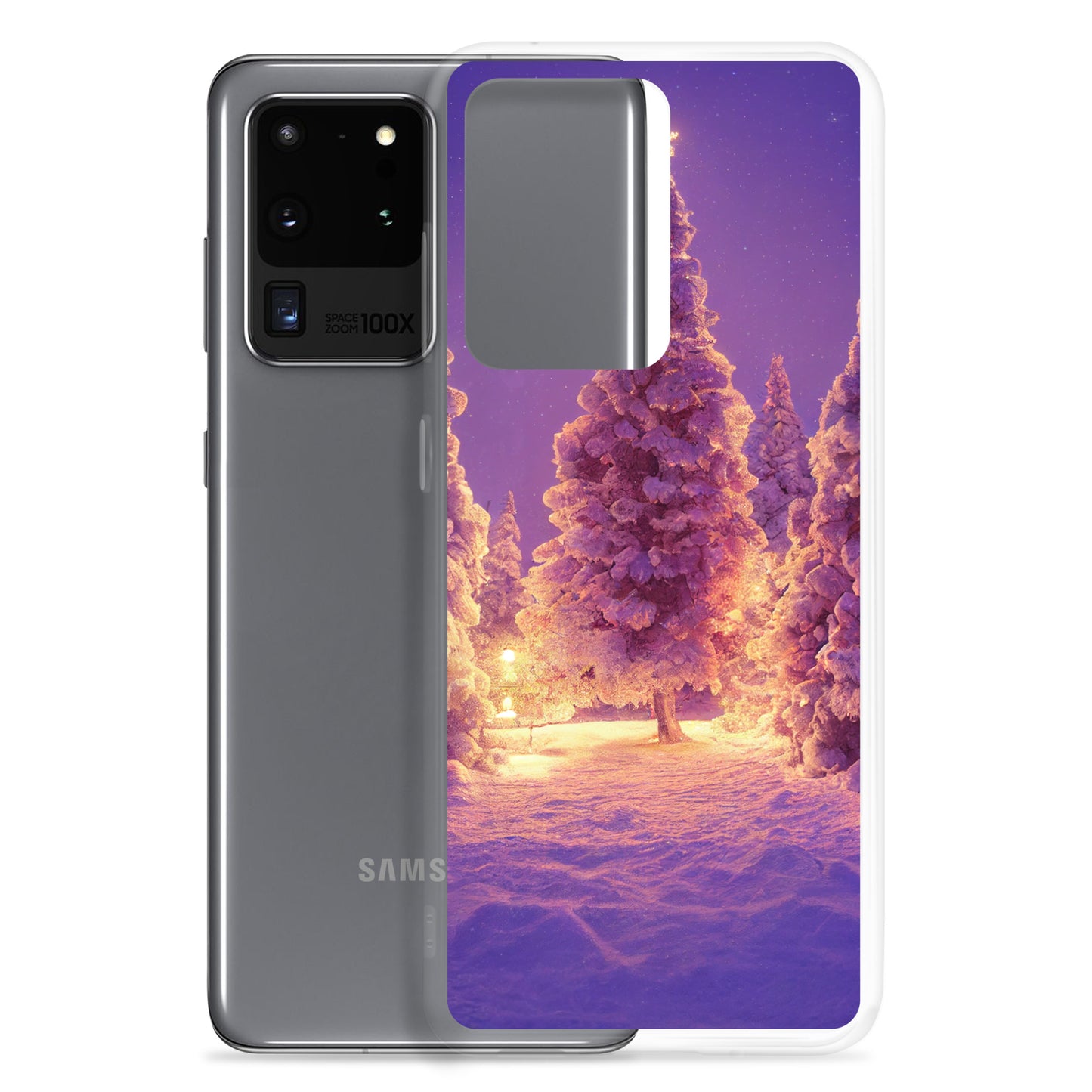 Samsung Case - Snowy Christmas Tree