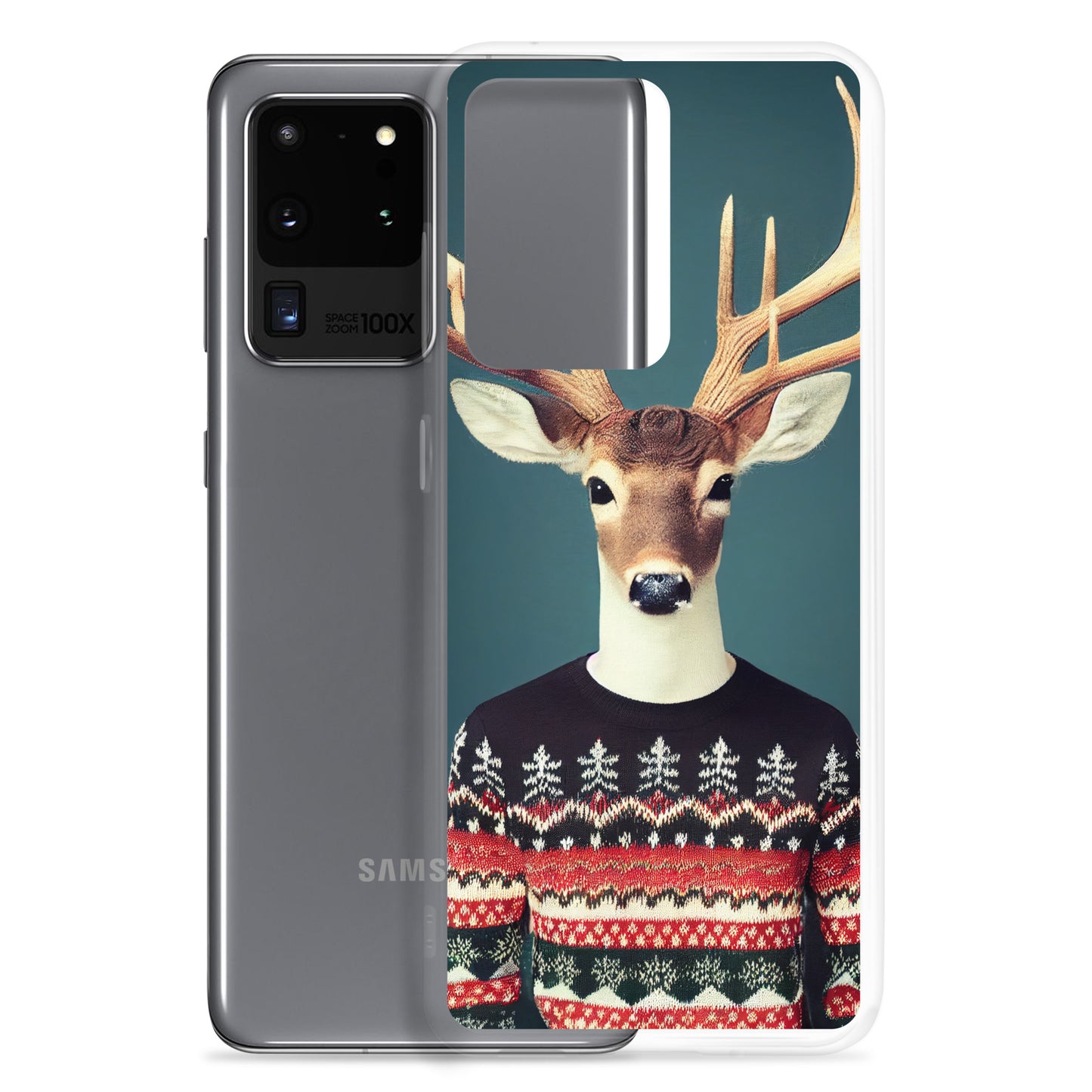 Samsung Case - Christmas Sweater Deer