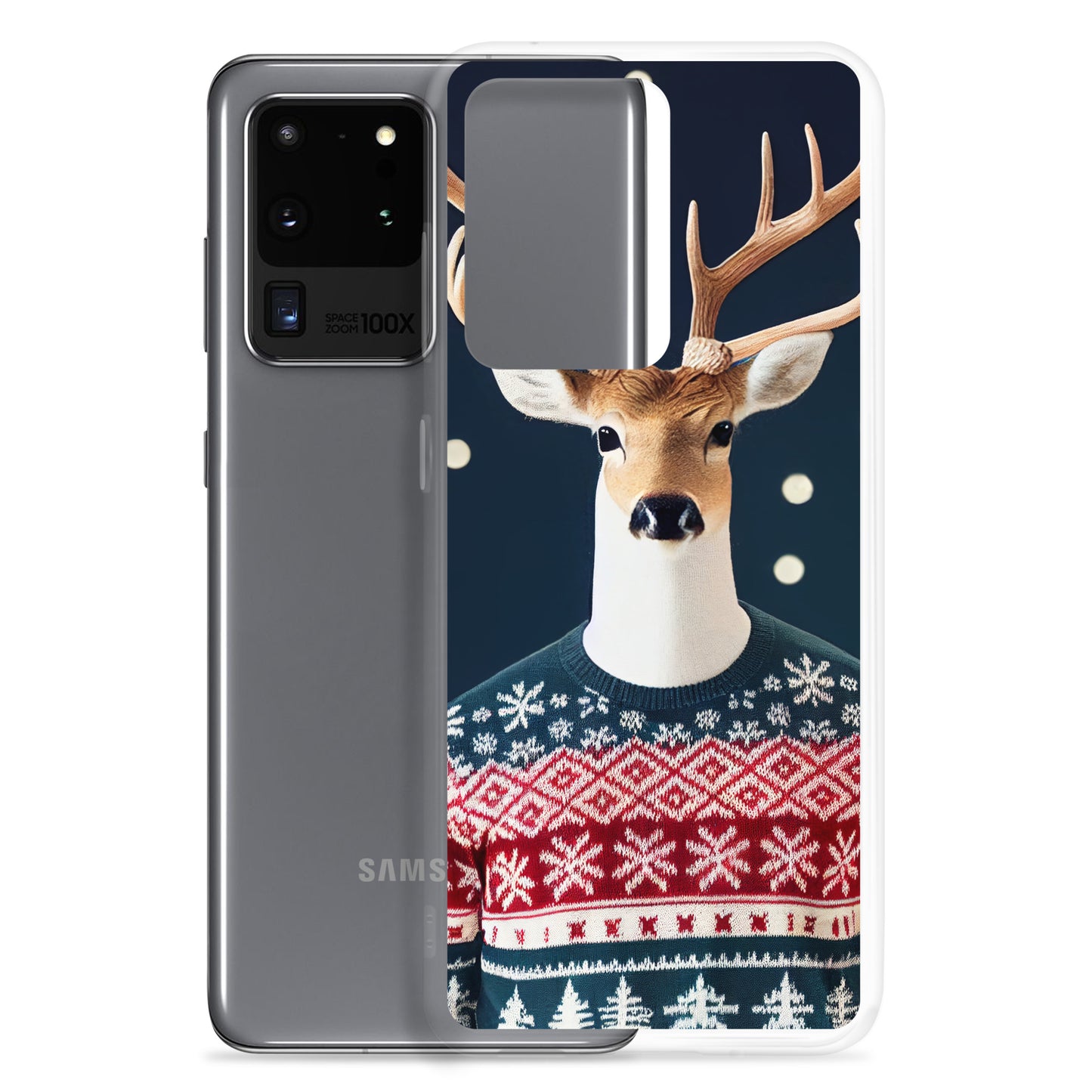 Samsung Case - Deer Christmas Sweater
