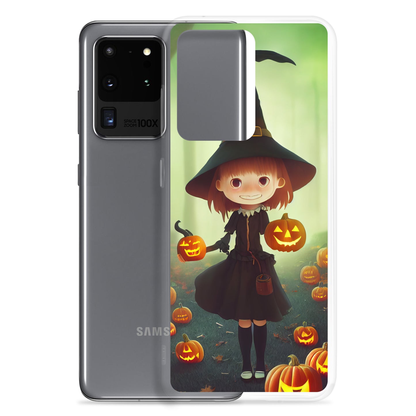 Samsung Case - Cute Anime Halloween Witch