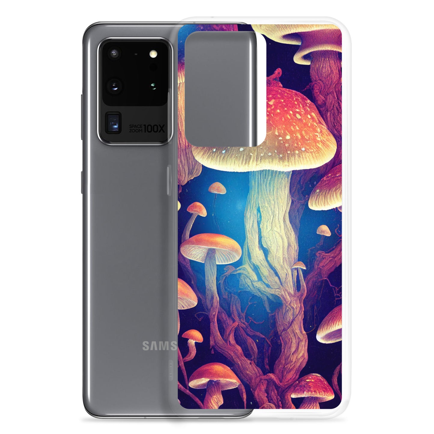 Samsung Phone Case - Mushrooms in Space
