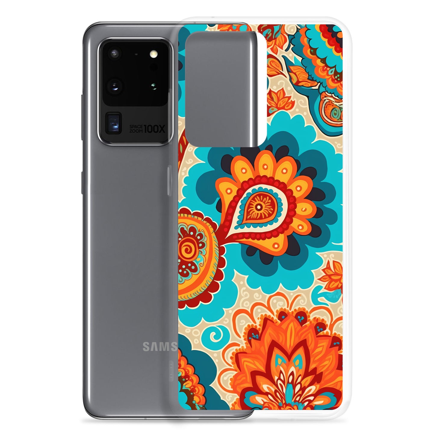 Samsung Case - Burst of Paisley