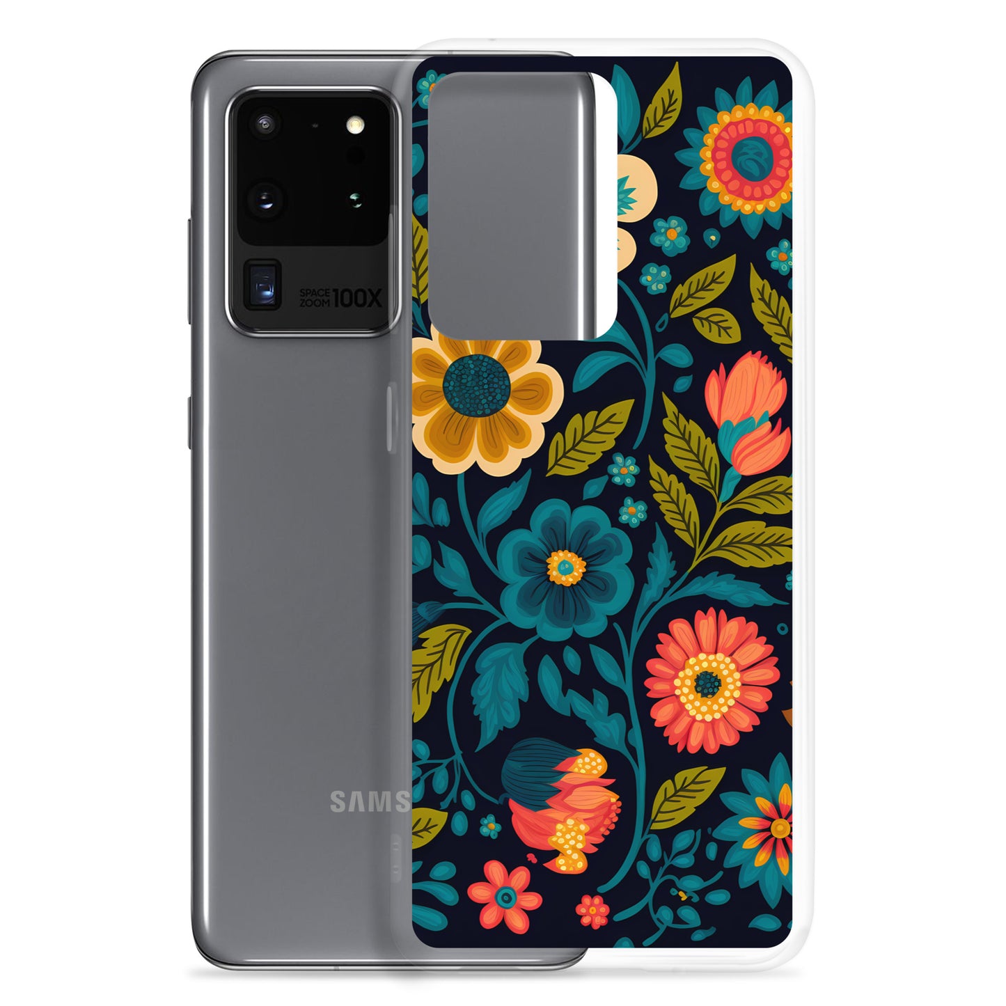 Samsung Case - Bright Mixed Blossoms