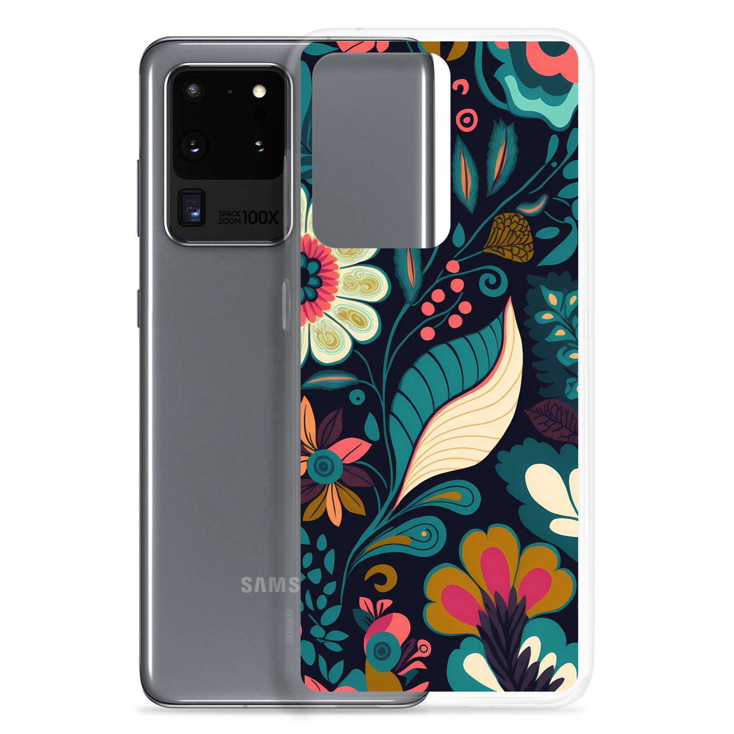 Samsung Case - Neon Floral