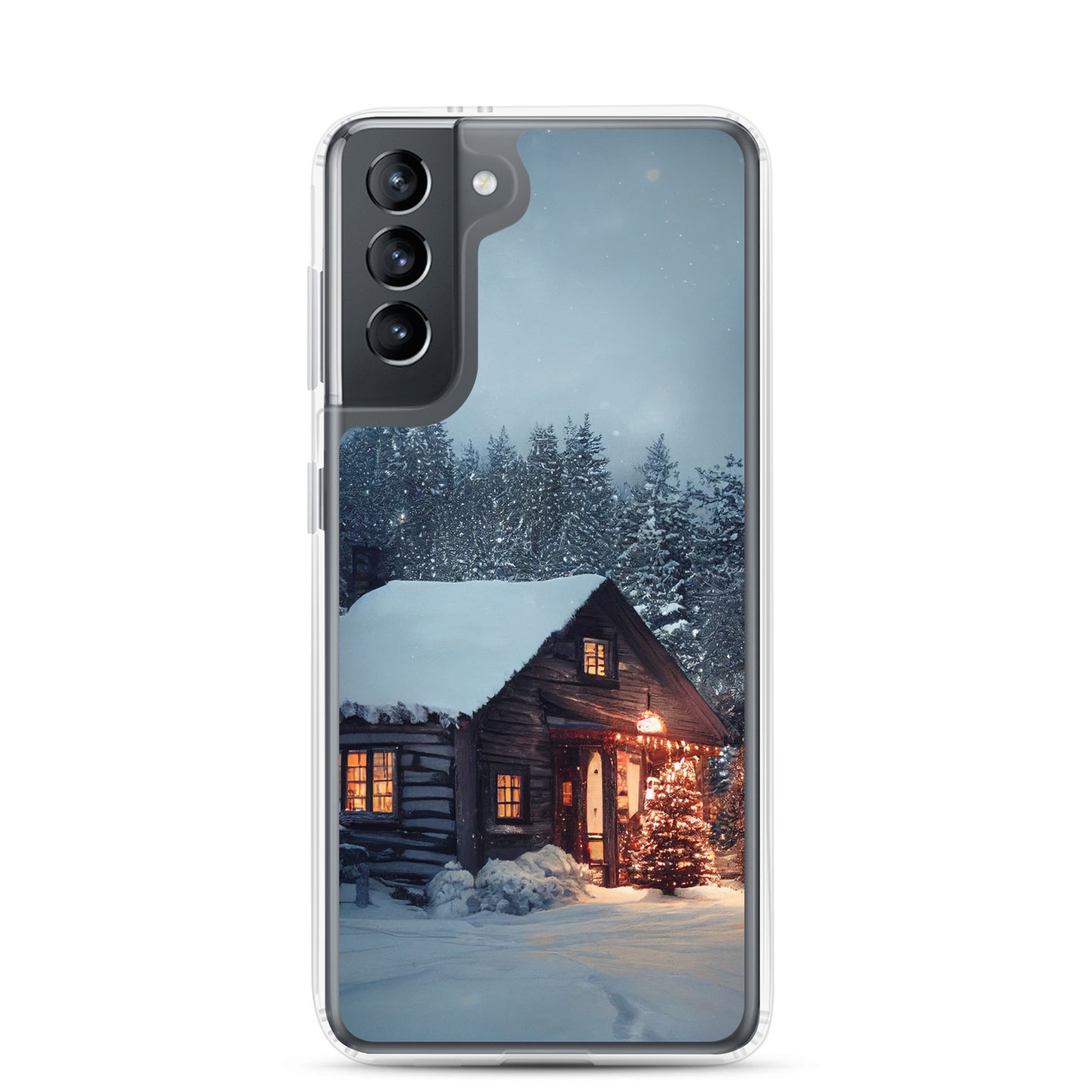 Samsung Case - Christmas Cabin