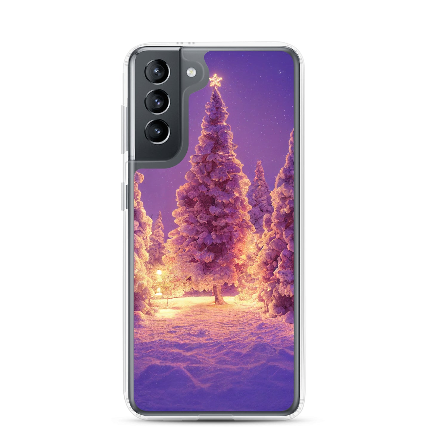Samsung Case - Snowy Christmas Tree