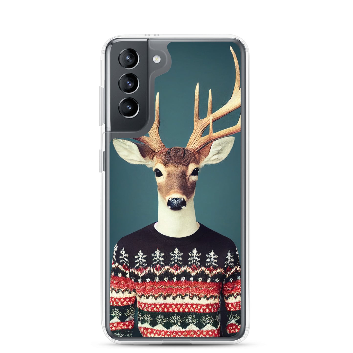 Samsung Case - Christmas Sweater Deer