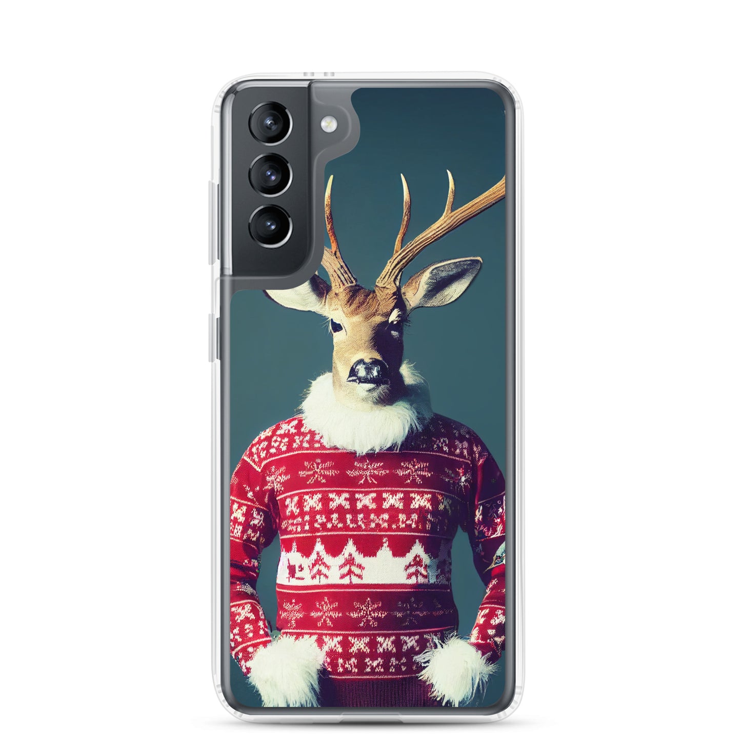 Samsung Case - Deer Christmas Sweater