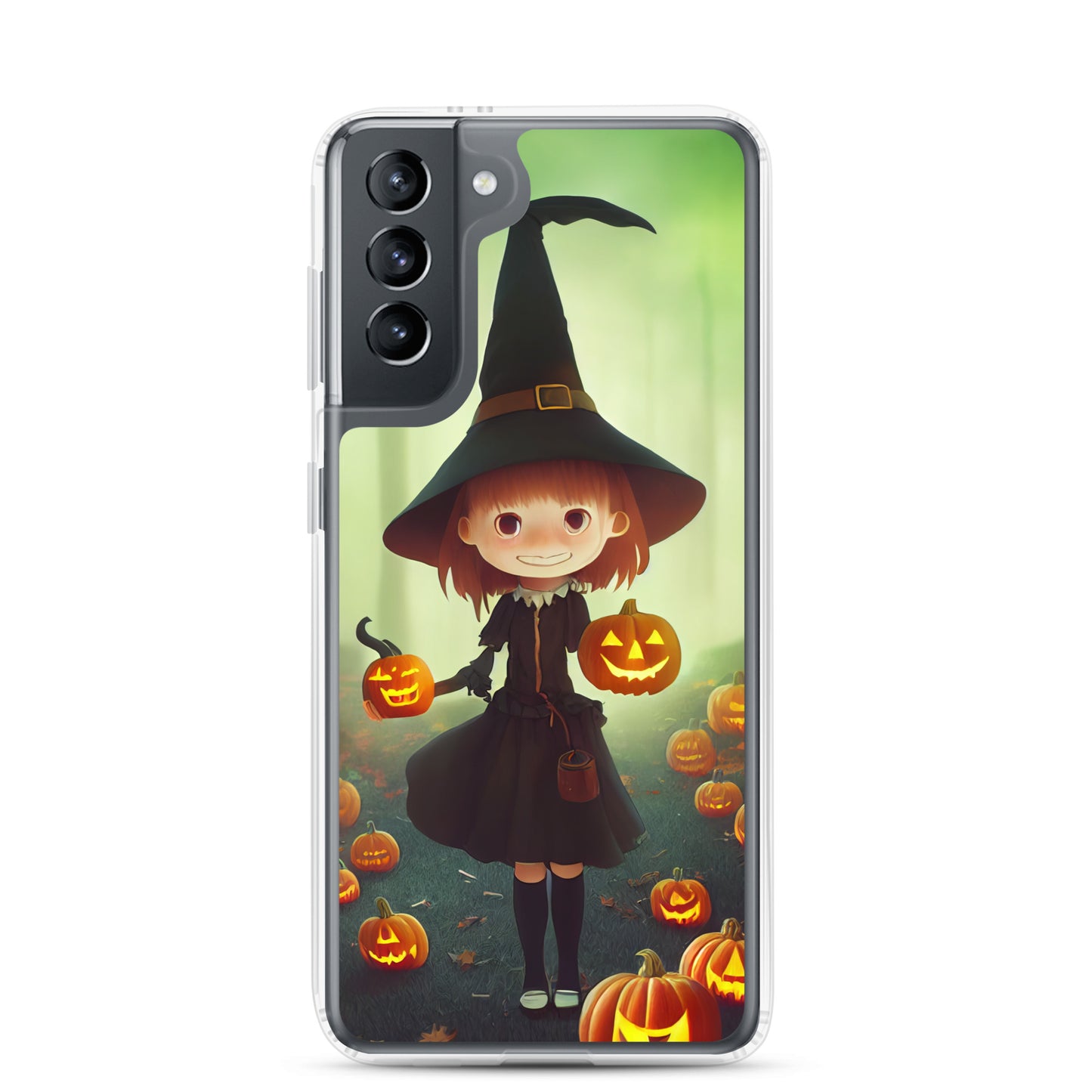 Samsung Case - Cute Anime Halloween Witch