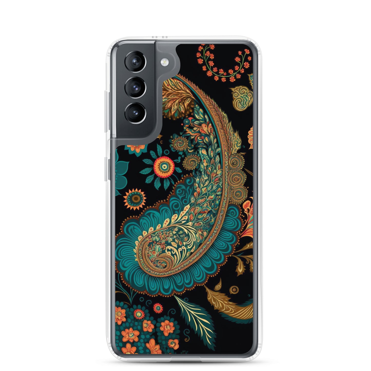 Samsung Case - Paisley Feather
