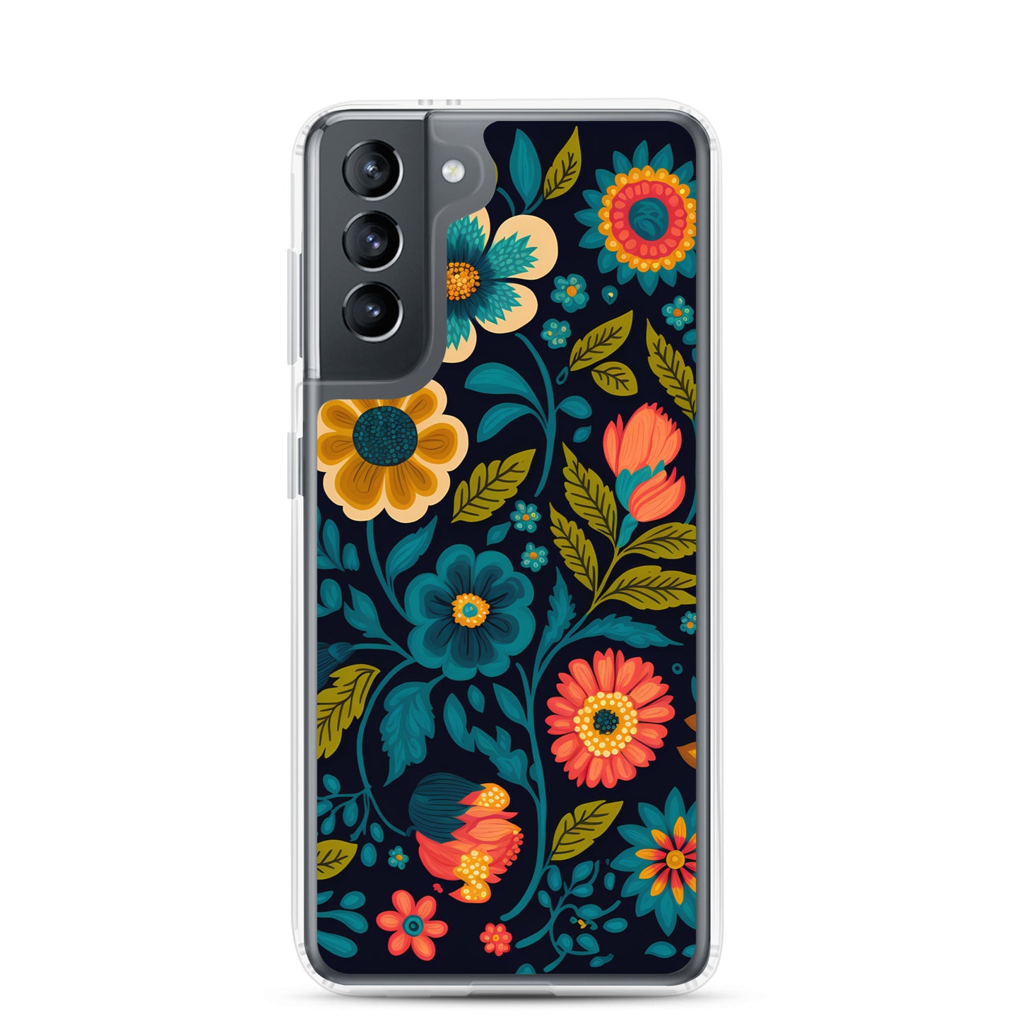 Samsung Case - Bright Mixed Blossoms