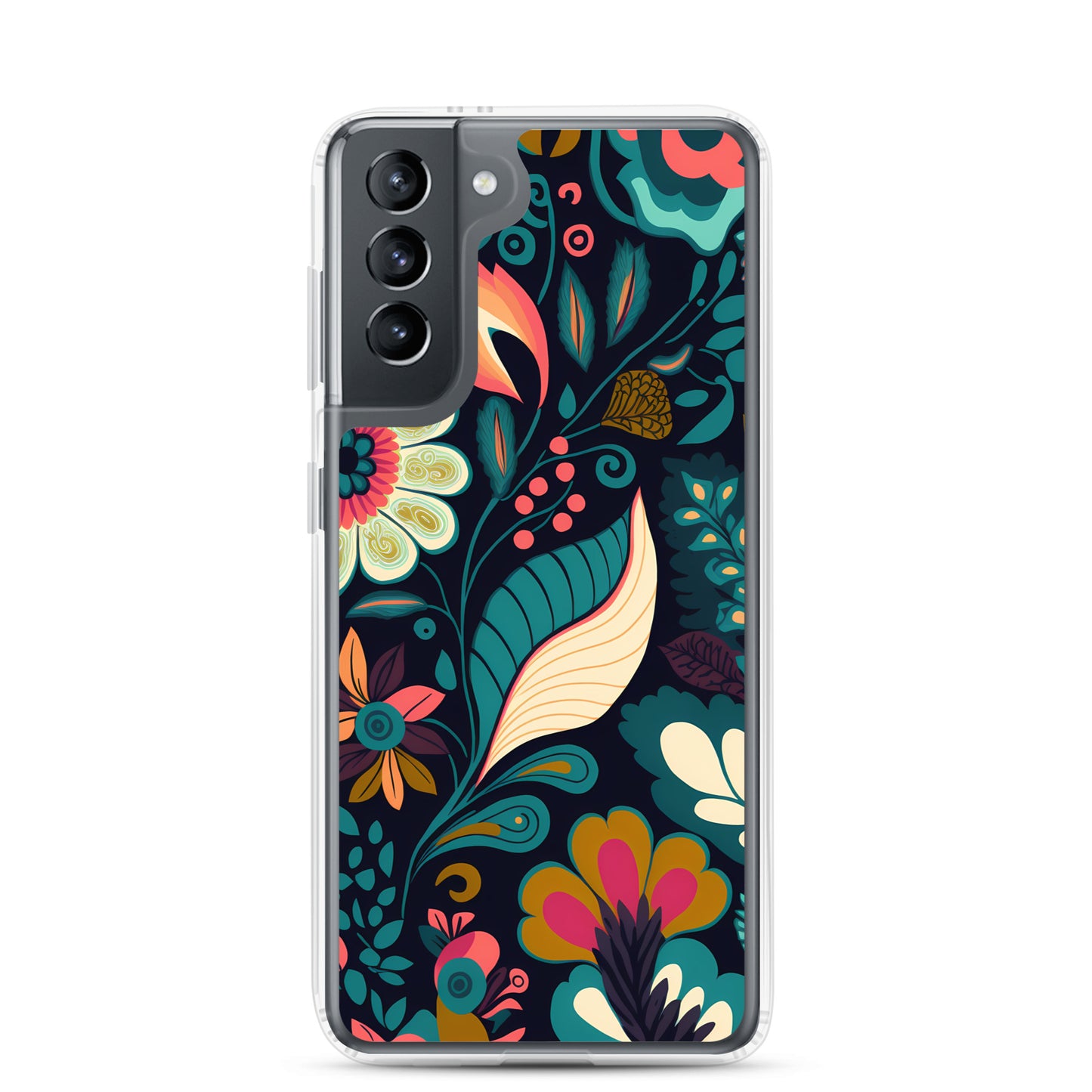 Samsung Case - Neon Floral