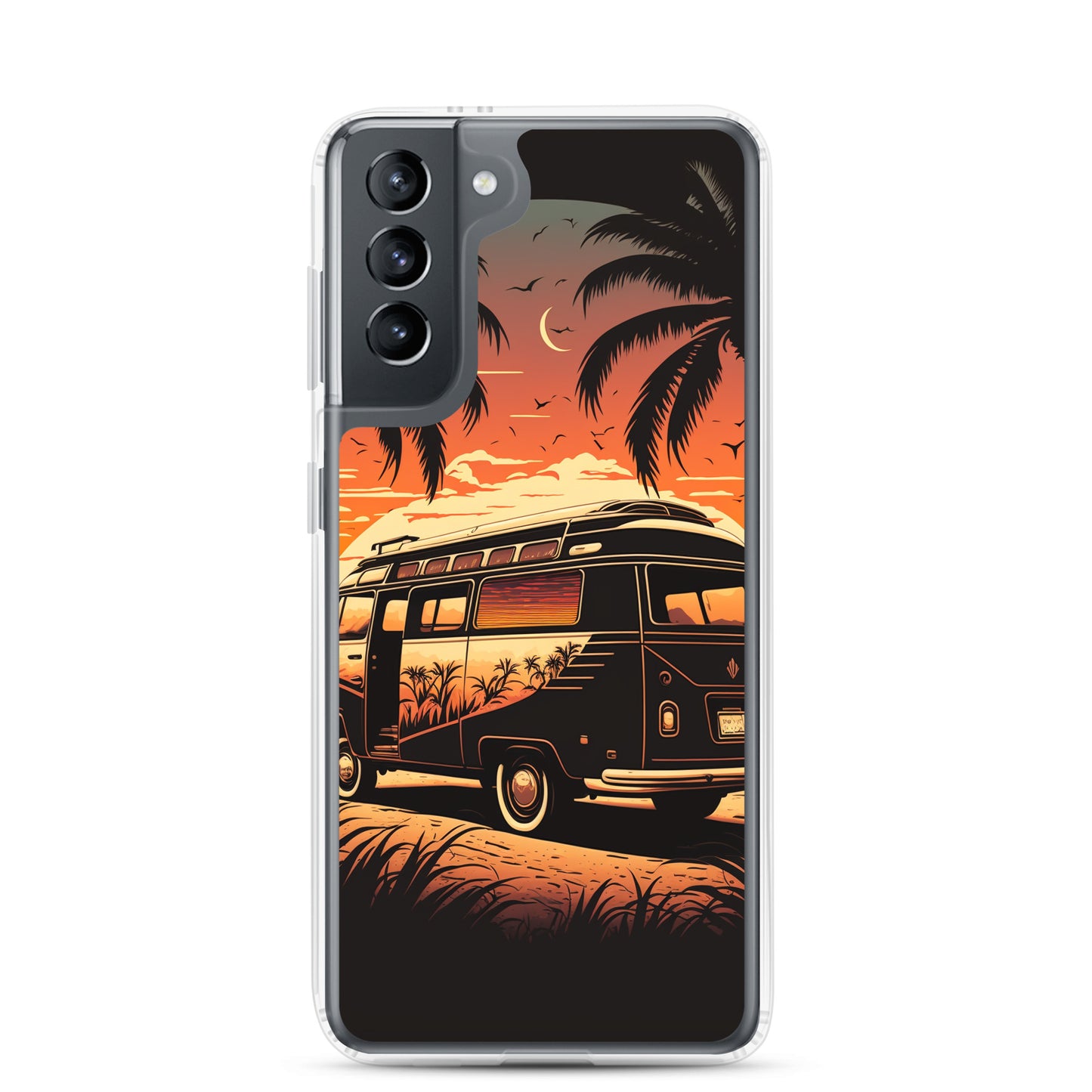 Samsung Case - Sunset Beach Camper