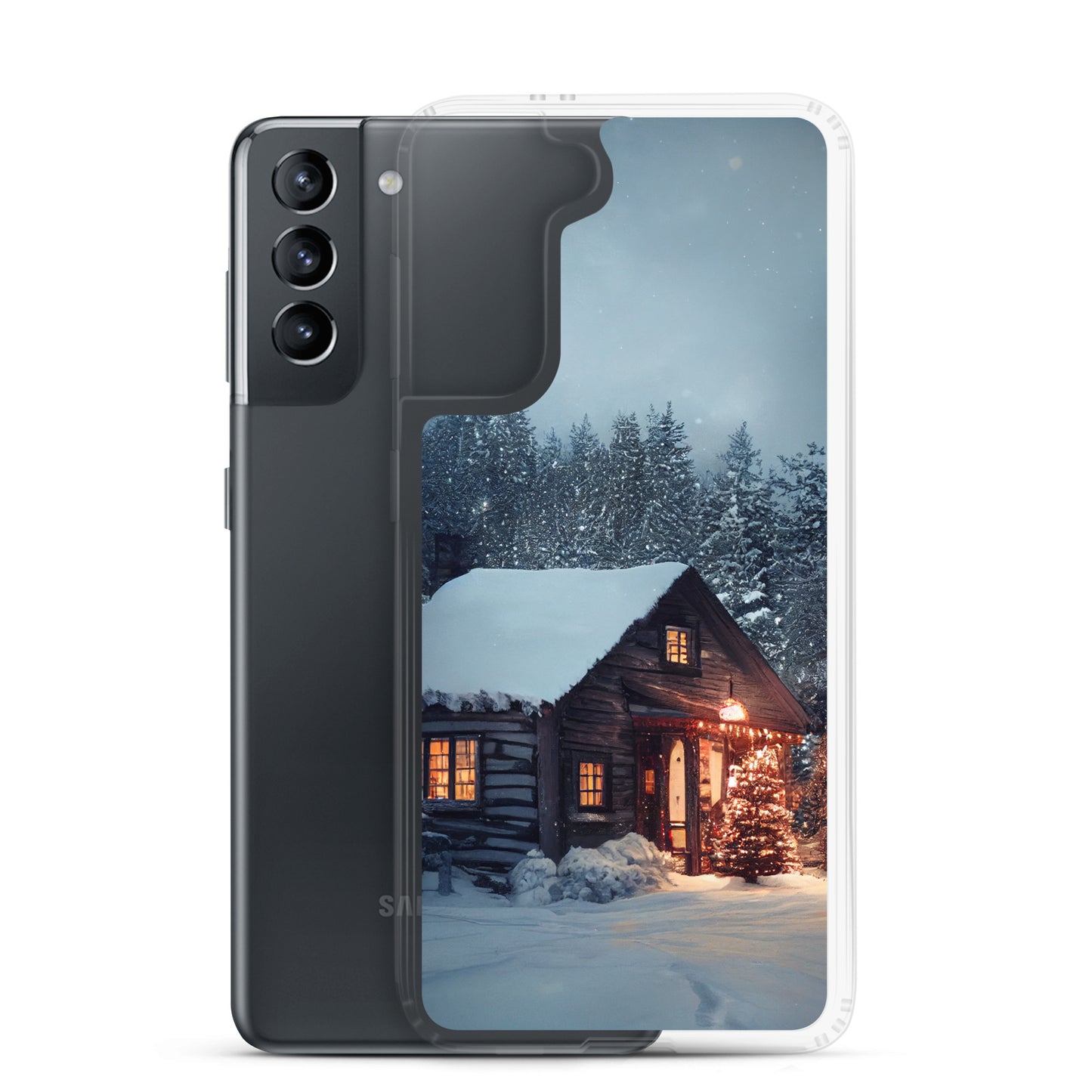 Samsung Case - Christmas Cabin