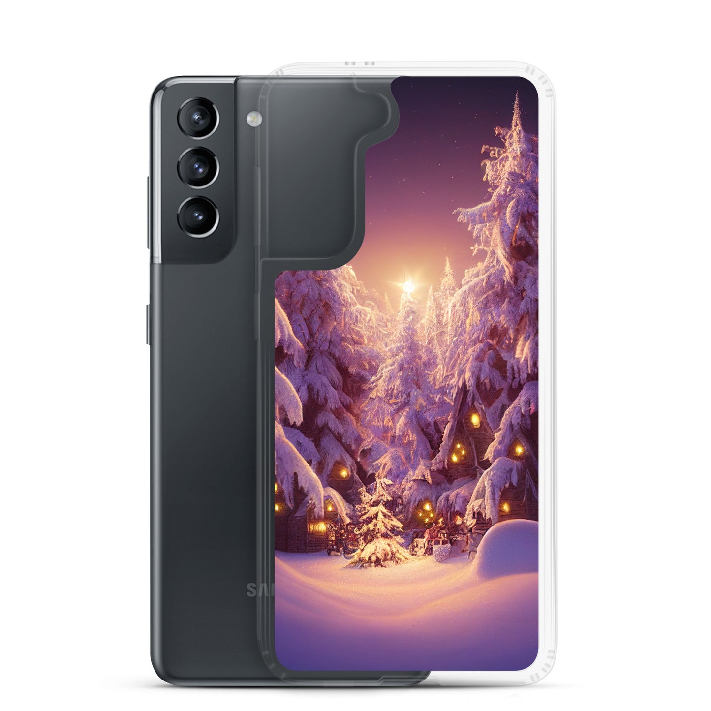 Samsung Case - Christmas Cottages