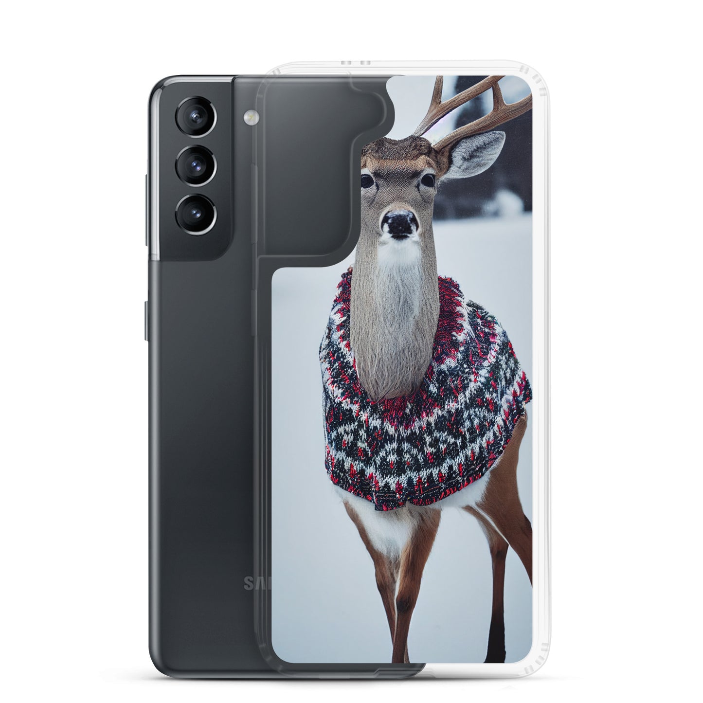 Samsung Case - Christmas Deer Sweater