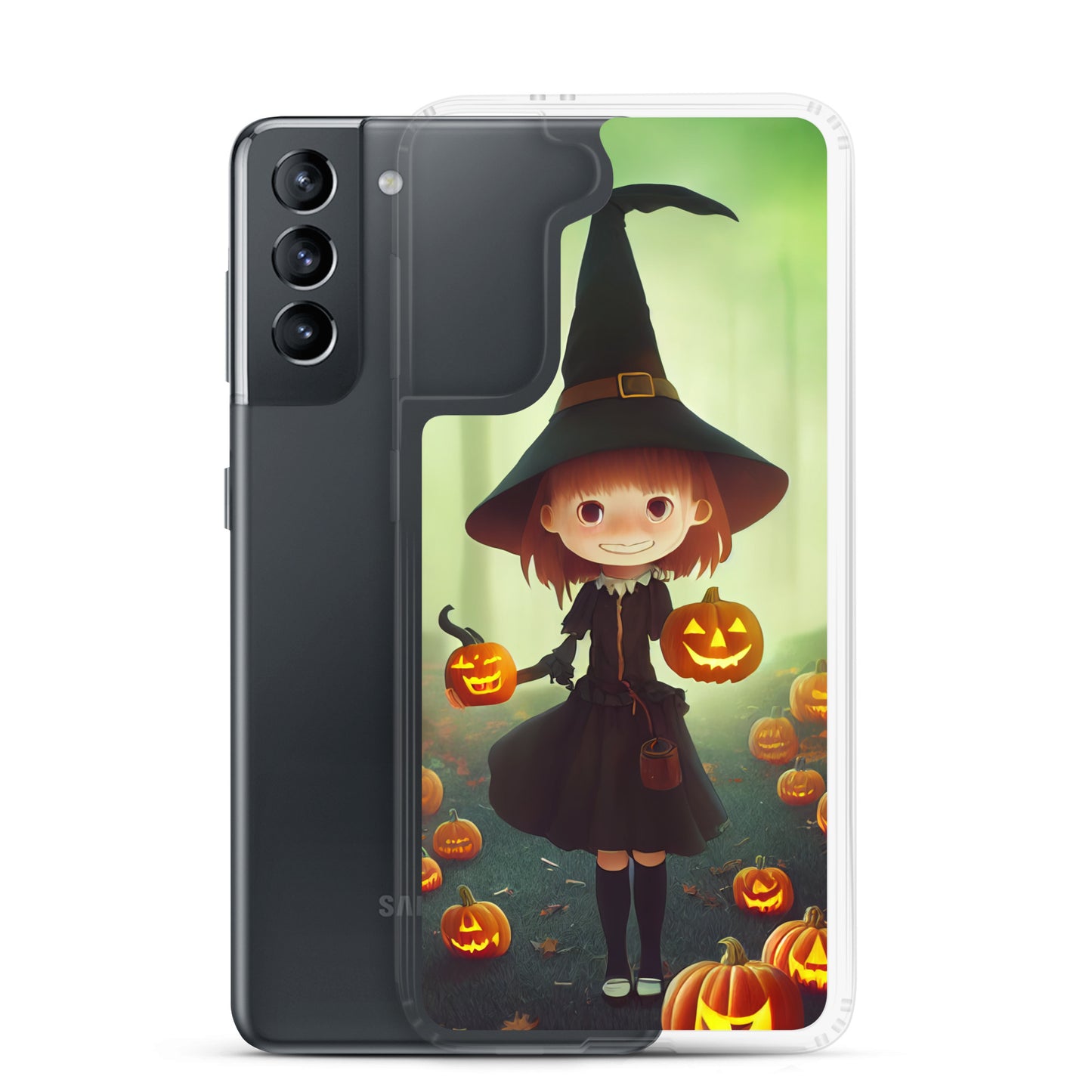 Samsung Case - Cute Anime Halloween Witch