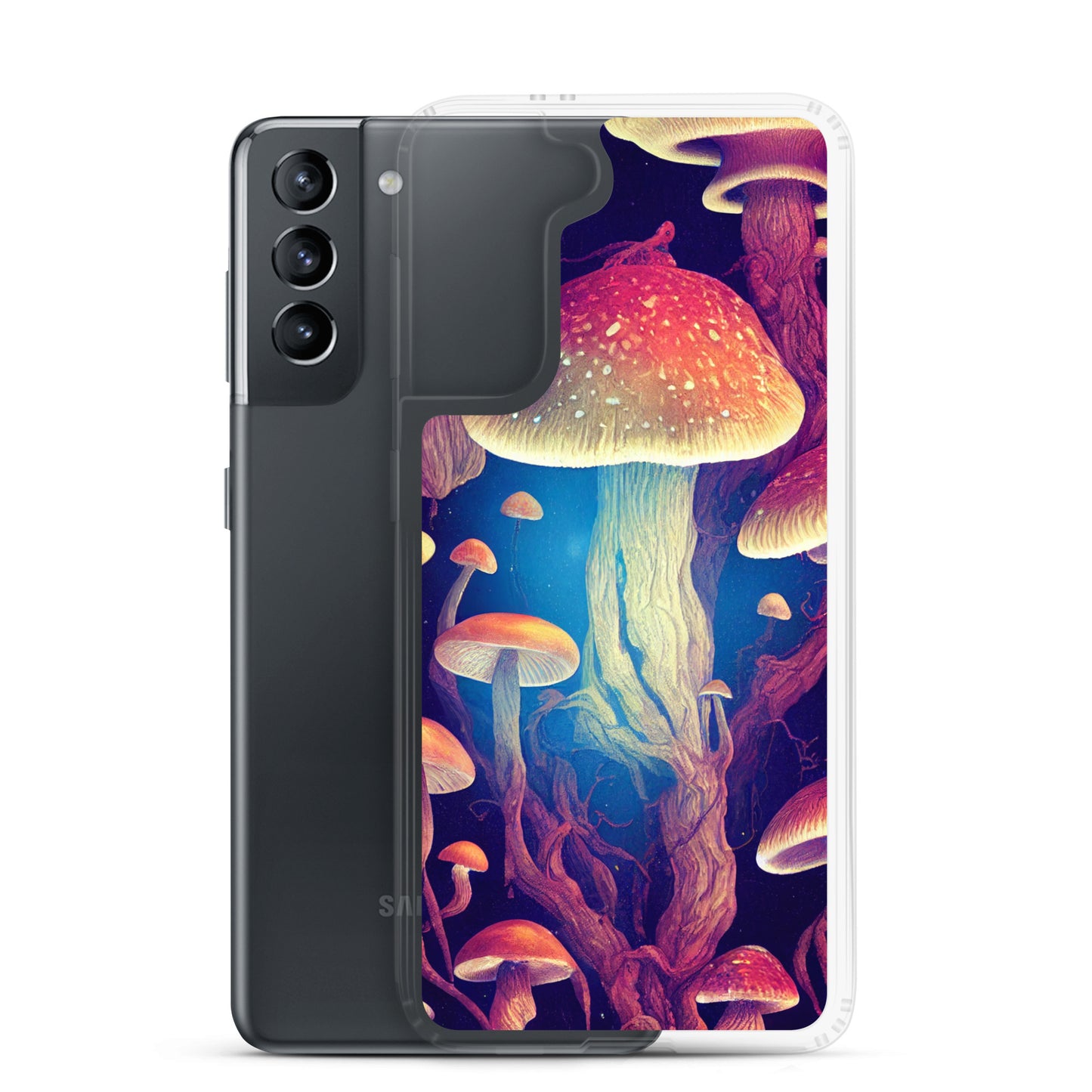 Samsung Phone Case - Mushrooms in Space